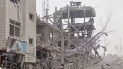 تصویری از ساختمانی آسیب‌دیده در تهران که روز چهارشنبه ۲۰ اسفند در شبکه‌های اجتماعی منتشر شده است. رویترز می‌گوید درستی این تصویر را راستی‌آزمایی کرده و مختصاتی که ذکر می‌کند خیابان دستغیب تهران، نزدیک به فرودگاه مهرآباد را نشان می‌دهد