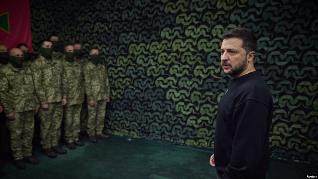 Volodimir Zelenski, președintele Ucrainei