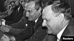 ანატოლი სობჩაკი და ვლადიმირ პუტინი