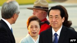 The office of the Japanese Prime Minister Naoto Kan has called for China to remain calm