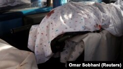 آرشیف، جسد یک فرد کشته شده در افغانستان.