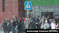 Эвакуация торгового центра в Томске