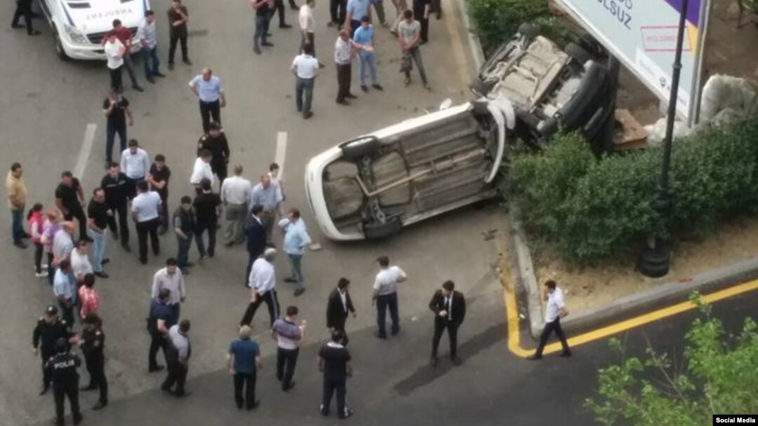 Oyunlar zolağında qəza
