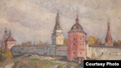 Мария Ломакина. «Лавра». 1940-е годы. [Фото — <a href="http://www.museum.ru" target=_blank>«Музеи России»</a>]