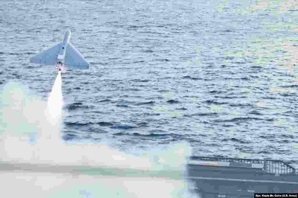 A LUCAS kamikaze drone is launched from a US naval warship during tests in December 2025.The American Low-cost Uncrewed Combat Attack System (LUCAS) drone was reverse-engineered from the Iranian-designed Shahed 136, which has become a symbol of modern war since first appearing in 2021.