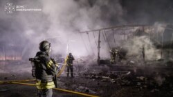 Орус армиясынын Украинанын Хмельницкий аймагына чабуулунан кийинки өрт. 2026-жылдын 3-сентябры