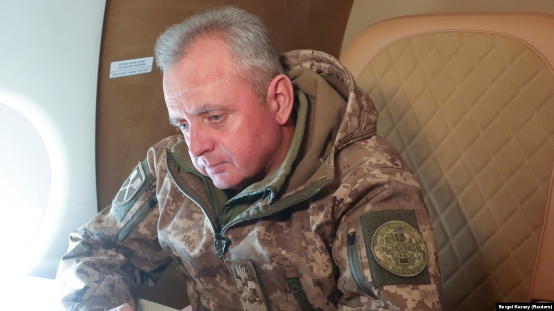 The chief of staff of Ukraine's armed forces, Viktor Muzhenko (file photo)