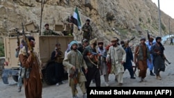 Бойцы Фронта национального сопротивления Афганистана в Панджшере