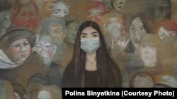 Картина Полины Синяткиной о стигматизации туберкулеза