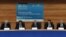 Sa sesije Igmanske inicijative u Sarajevu kojoj su prisustvovali predsednici zemalja regije - Boris Tadić, Filip Vujanović, Haris Silajdžić i Ivo Josipović, 29 maj 2010, foto Midhat Poturović