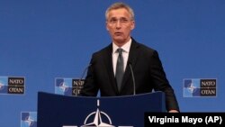 NATO Secretary-General Jens Stoltenberg told a press conference in Brussels on June 25 that a total of eight member states are expected to spend at least 2 percent of their GDP on defense in 2019.