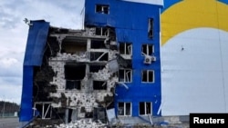 Повреждённое здание