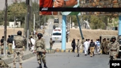 The incident took place near a checkpoint in the provincial capital, Quetta, on February 5. (file photo)