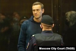 Навальний у суді. Росія,. 2 лютого 2021 року