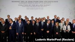 Удзельнікі саміту «Кааліцыі ахвочых» у Парыжы, 6 студзеня 2026 году