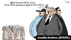 "Işsizlik derejesi nähili hasaplanmaly?" Gunduz Agaýewiň karikaturasy