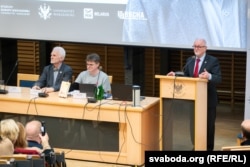 Сустрэча з нобэлеўскім ляўрэатам Алесем Бяляцкім у Варшаўскім унівэрсытэце