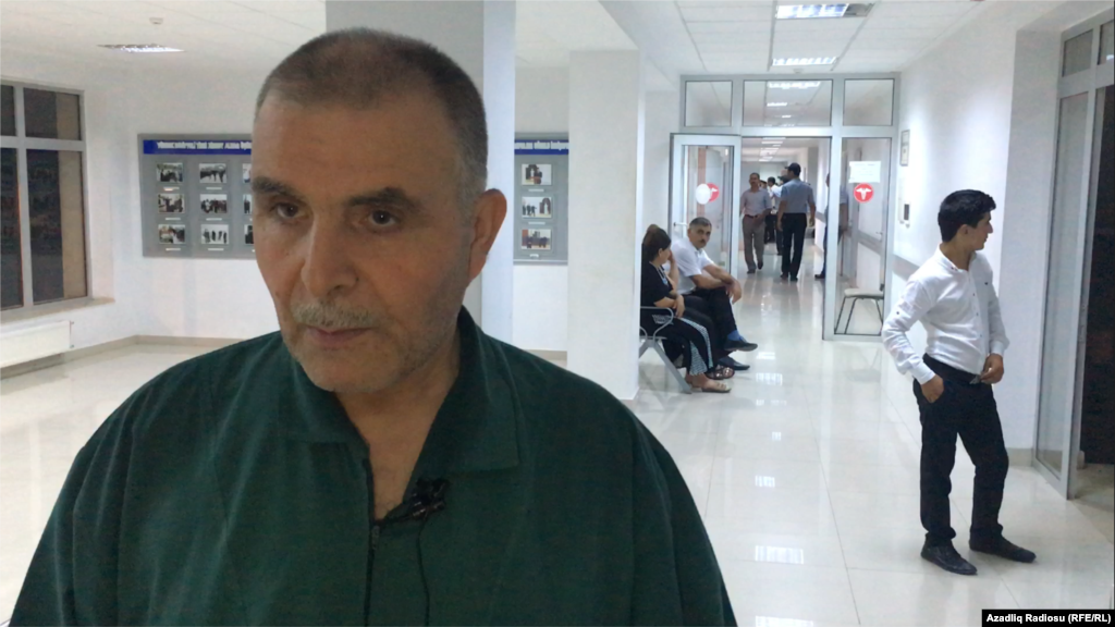 Xəstəxananın şöbə müdiri Tofiq Hüseynov
