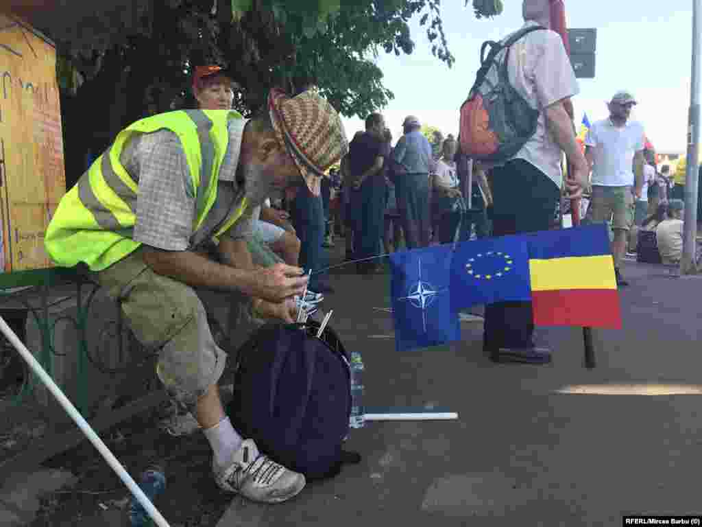 ROMANIA - Piata Victoriei, 10 august 2019