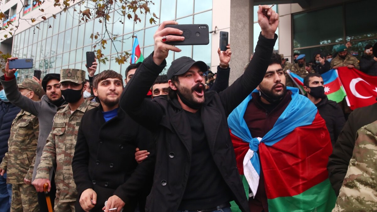 Azerbaijan Holds Military Parade To Mark Declared Victory In Nagorno ...