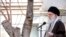 IRAN -- Iranian Supreme Leader Ayatollah Ali Khamenei speaks during a tree planting ceremony in Tehran, March 3, 2020