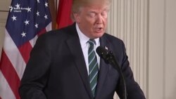 Trump îi cere lui Merkel să cheltuie mai mult pe apărare la prima lor întîlnire