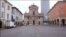Străzi pustii la Reggio Emilia, Italia