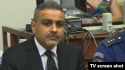 شهرام عبدالله‌زاده در دادگاهی در شهر برنو، جمهوری چک