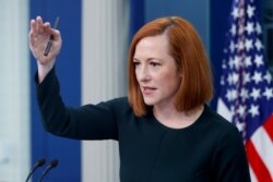 Sekretarja e shtypit e Shtëpisë së Bardhë Jen Psaki.