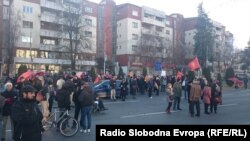 Протест пред Влада против уставните измени и амнестијата. 29.12.2018. 