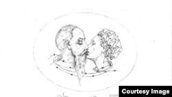 Любовь фемиде неподсудна. Рисунок Александра Доценко