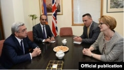 Встреча президента Армении и посла Соединенного Королевства, 9 июня 2014 г․
