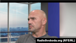 Кандидат у народні депутати від «Народного фронту», військовий та колишній бізнесмен В’ячеслав Константиновський