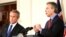 Bush and Blair in Washington on May 25