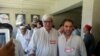 File photo of Haji Mumtaz Orakzai with Awami National Party Leader, Asfandyar Wali Khan