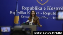 Vlora Citaku, zastupnica Demokratske partije Kosova.