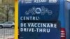 În Piața Constituției s-a deschis primul centru de vaccinare de tip drive- through cu patru fluxuri