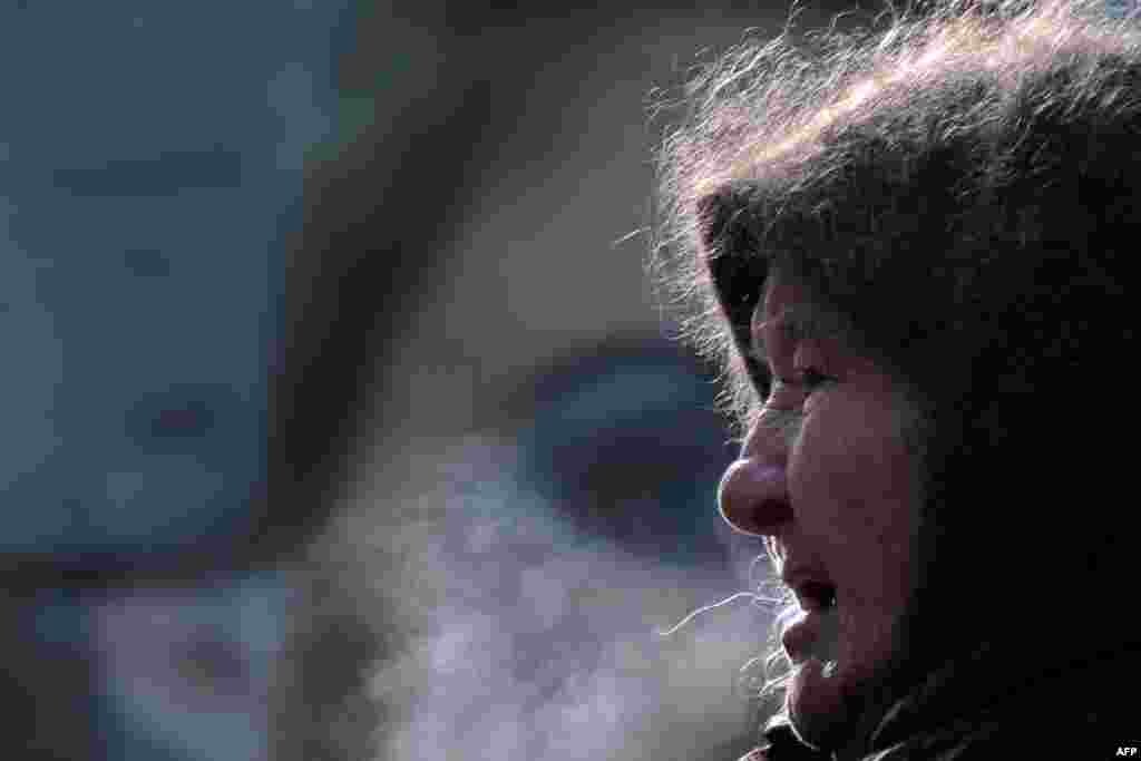 Minus 15 grade la Moscova la &icirc;nceput de martie.