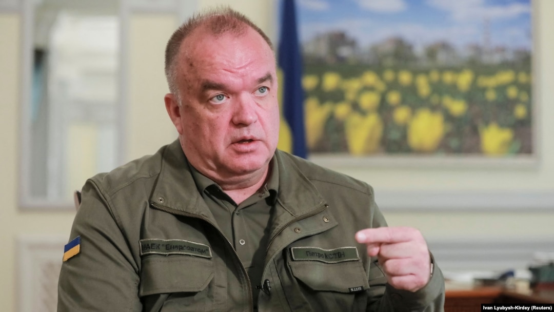 Петро Котин, шеф на украинската нуклеарна компанија Енерхоатом