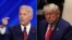 President Donald Trump (right) won't return to the agreement should he win, while challenger Joe Biden may face demands from Iran for compensation should he try to preserve the deal, one analyst says.
