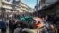 سوریه کې د وروستیو نښتو وژل شويو ملکیانو جنازه 