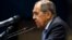 Russian Foreign Minister Sergei Lavrov
