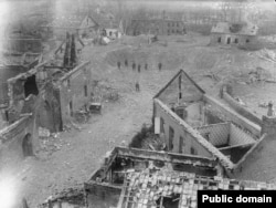 A scene in northern France in the aftermath of Germany's Operation Alberich, one of the first military actions to be given a codename. The plan was named after a powerful dwarf from German folklore.