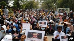 اعتراضات ضد کودتای نظامی در برما