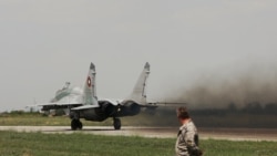 Изтребител МиГ. Снимката е от 2022 г.