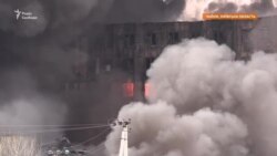 Масштабна пожежа під Києвом. Причина – обстріл (відео)