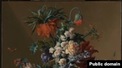 «Ծաղիկներով ծաղկամանը» գեղանկարը 