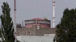 Ukraine - Zaporizhzhya Nuclear Plant in Russian-occupied territory - Reuters screen grab