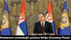 Zëvendëskryeministri dhe ministri në detyrë i Punëve të Brendshme të Serbisë, Ivica Daçiq.