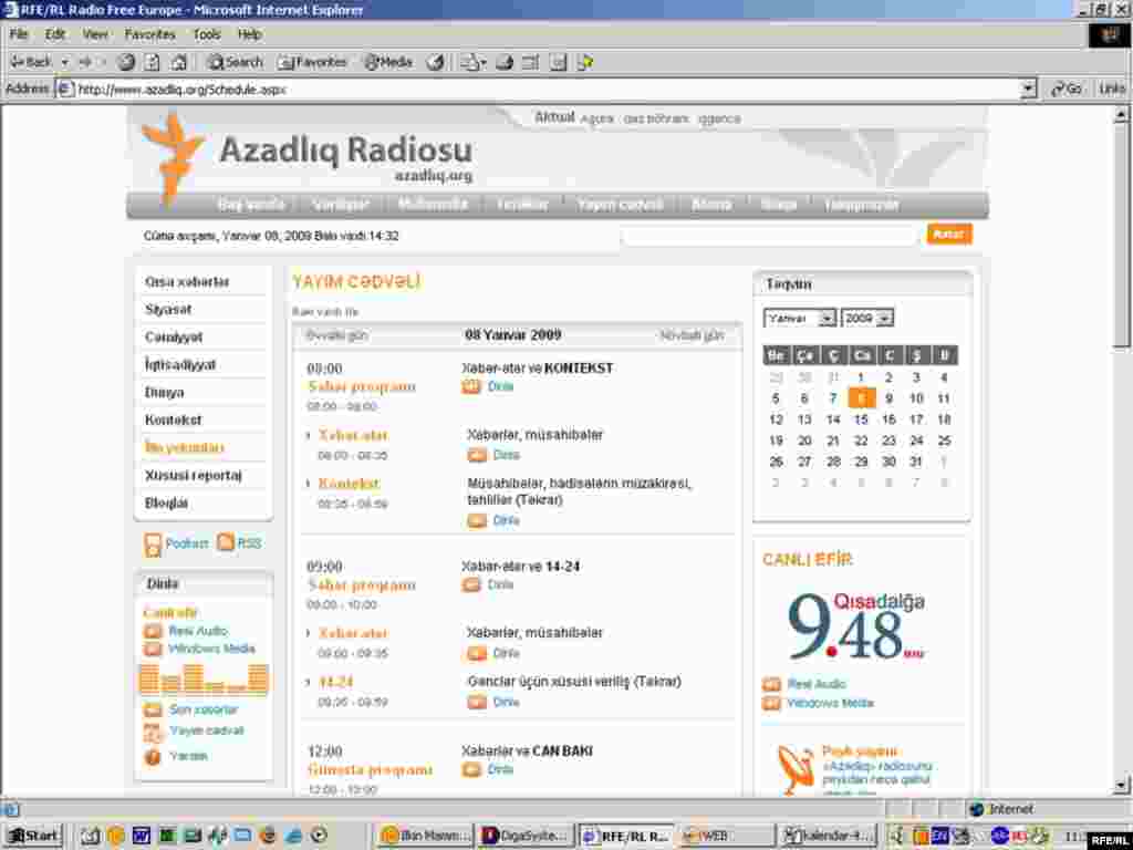 «Azadlıq» radiosunu internetdə necə dinləməli #66